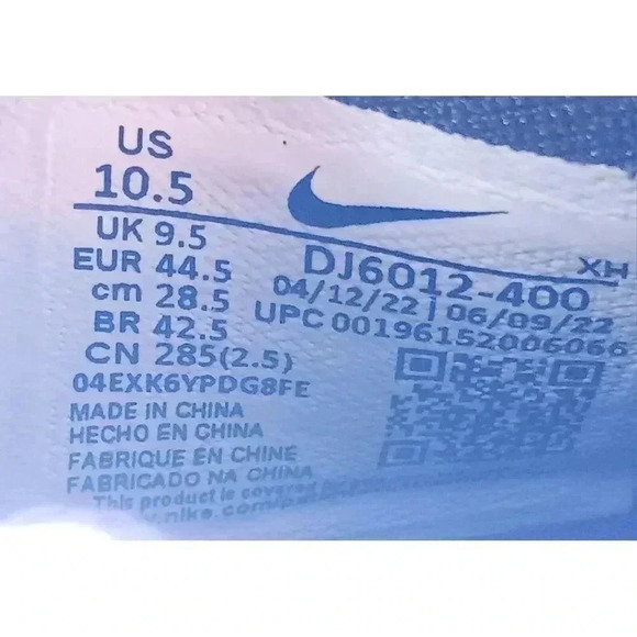 Nike Air Men's Kyrie Irving Low 5 Marina Blue Pinksicle Zoom 10.5 - Picture 9 of 10